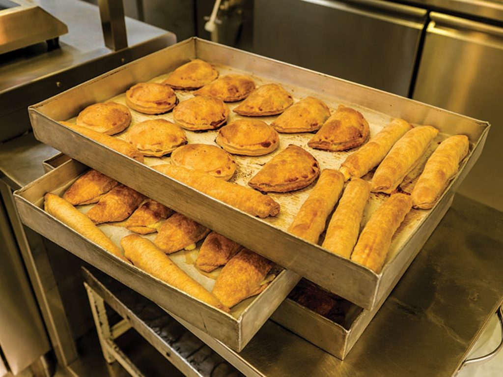 Tasos serves the best cheese pies in Glyfada.