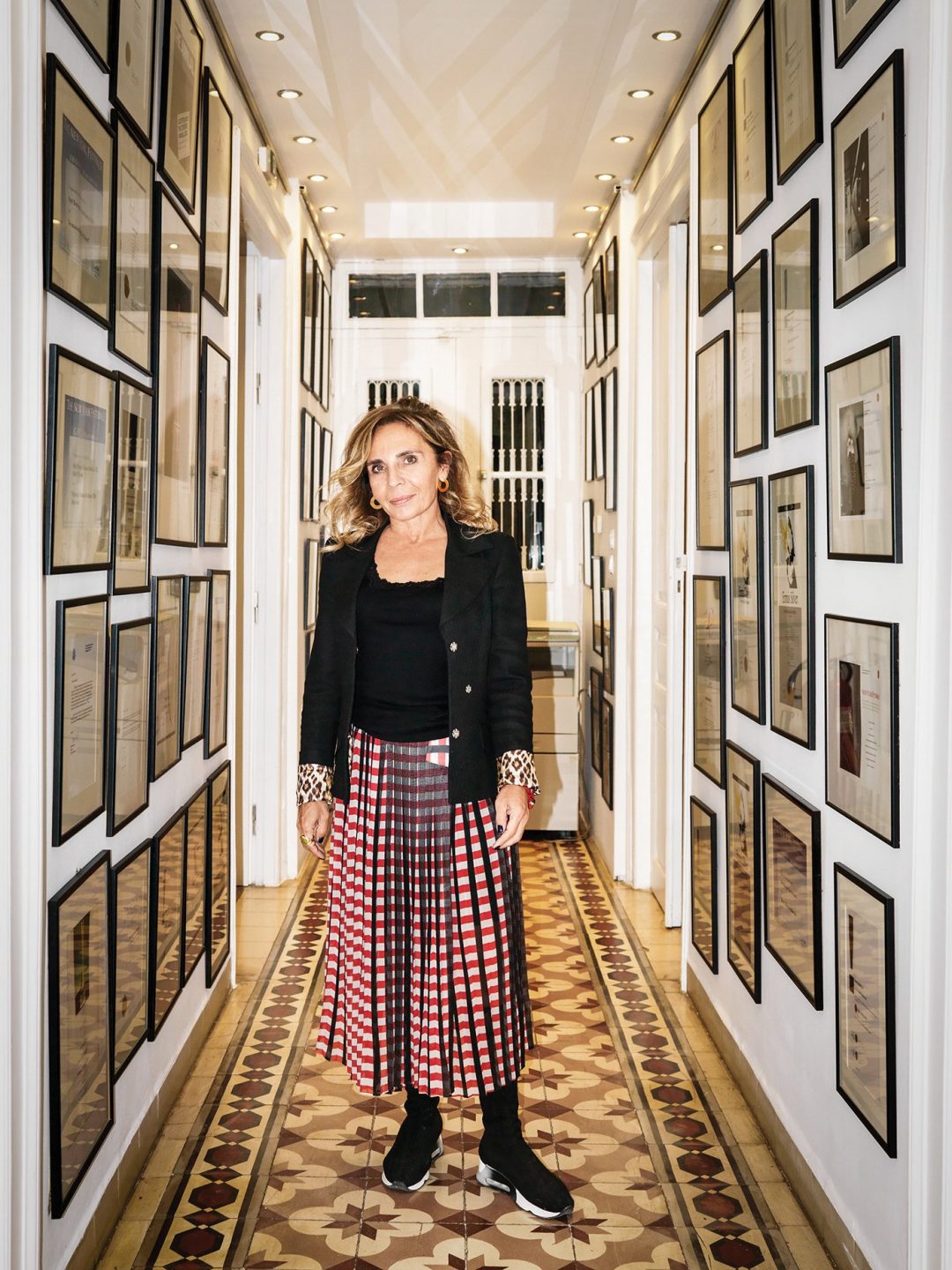 Our guide Rodanthi Senduka, Creative Director of Red Design Consultants and a lover of Kifissia